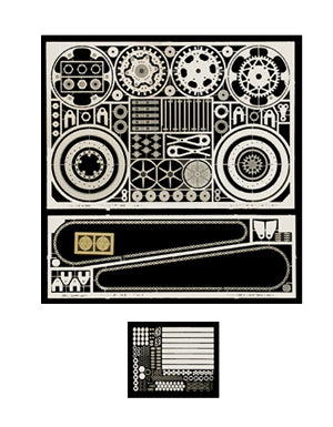 Scale Motorsport 4220 1/12 Yamaha Tech 3 Motorcycle Photo-Etch Detail Set For TAM