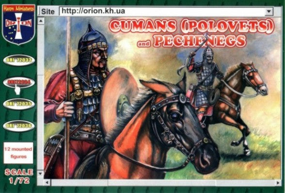 Orion Figures 72034 1/72 Cumans (Polovets) & Pechenegs (12 Mtd)
