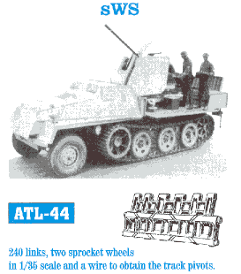 Friulmodel 44 1/35 sWS Track Set (240 Links)