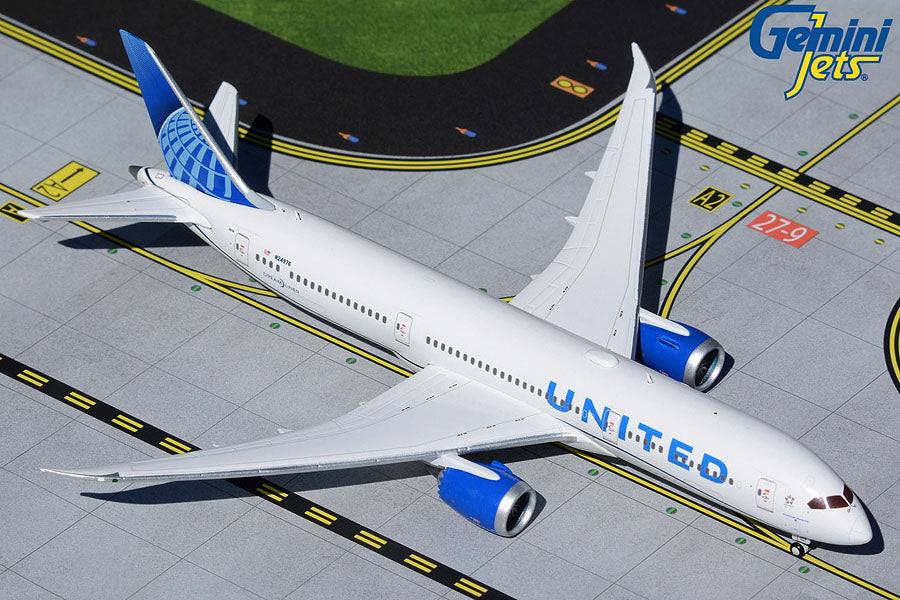 Gemini Jets 1/400 GJ1795 Gemini United 787-9 1/400 2019 Livery (**)