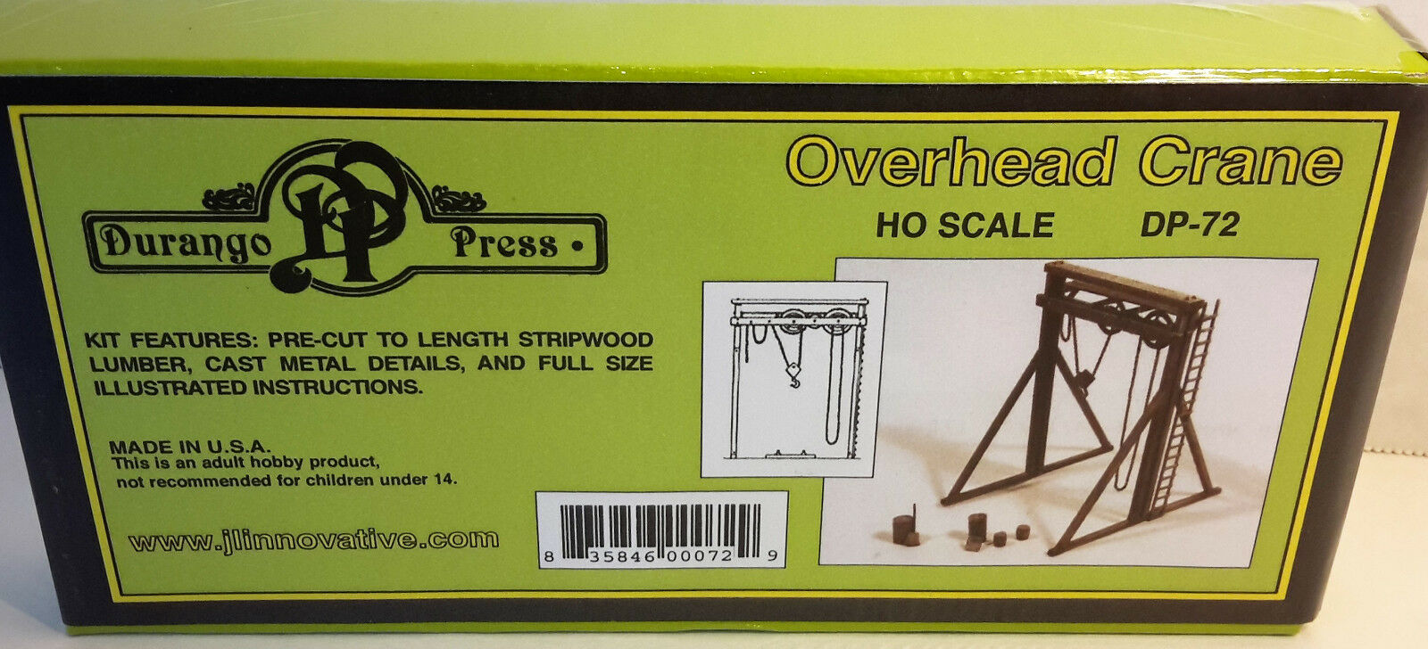 Durango Press 72 Ho Overhead Crane