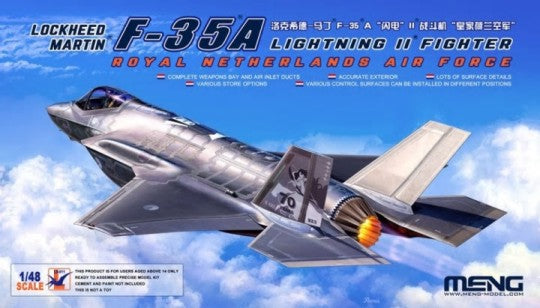 Meng Models LS11 1/48 F35A Lightning II Royal Netherlands Air Force Fighter