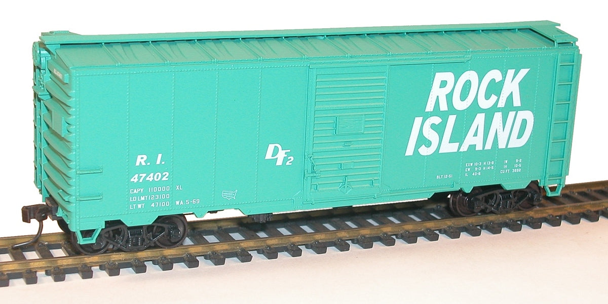 Accurail 12292 Ho 40' Steel Boxcar Red Ri