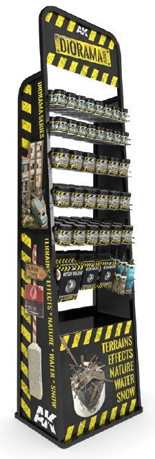 AK Interactive 51009 Diorama Series Deal w/51009R Rack (3 each 38 different products)