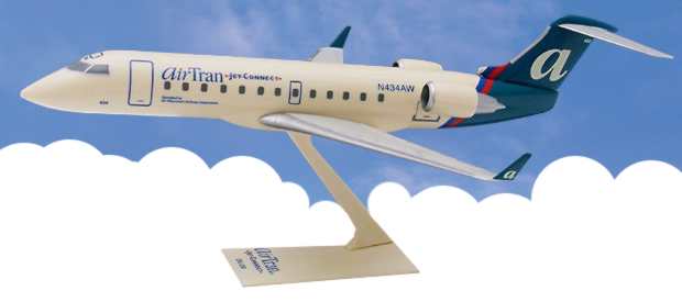Flight Miniatures LP68608 Crj200 Airtran Jet Connect 1/100