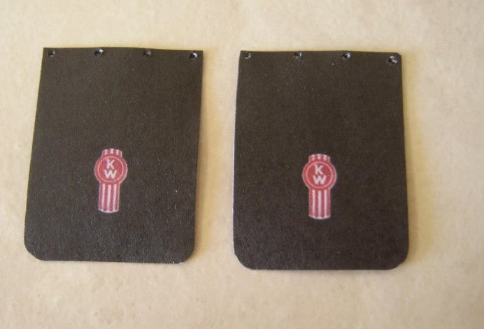 Plastic Dreams 1004 1/25 Kenworth Truck Mud Flap Set