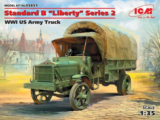 ICM Models 35651 1/35 WWI US Army B Liberty Series 2 Truck (D)