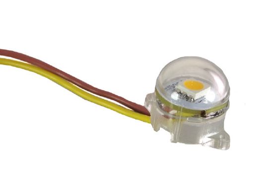 Brawa 94700 All Scale Bulb Holder w/LED -- Warm White