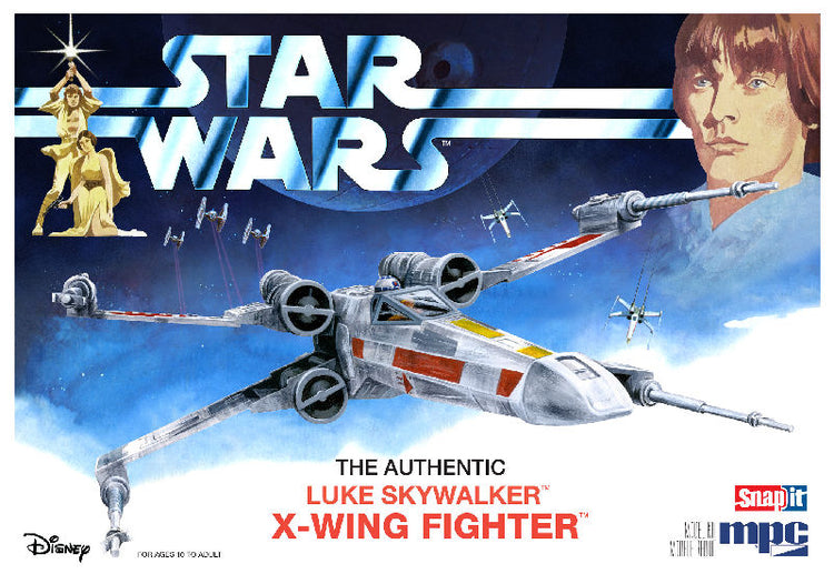 Mpc 948 1/64 Scale Star Wars: A New Hope X-Wing Fighter
