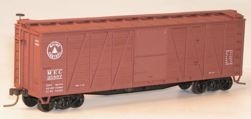 Accurail 41089 Ho 8-Pnl Wood Boxcar Mec