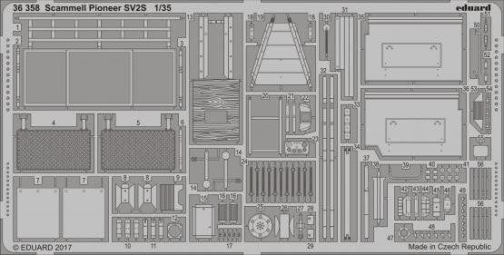 Eduard 36358 1/35 Armor- Scammell Pioneer SV2S for IBG(D)