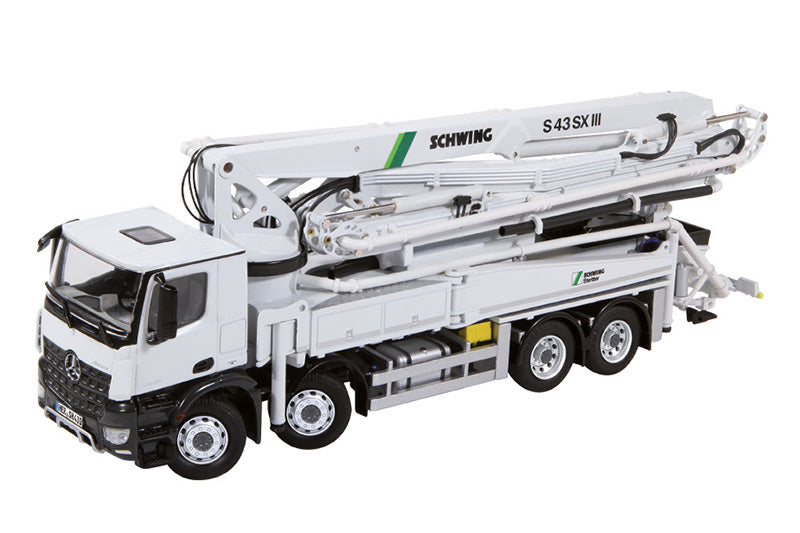 NZG 951 1/50 Scale Schwing S 43 SX III Concrete Pump Mounted