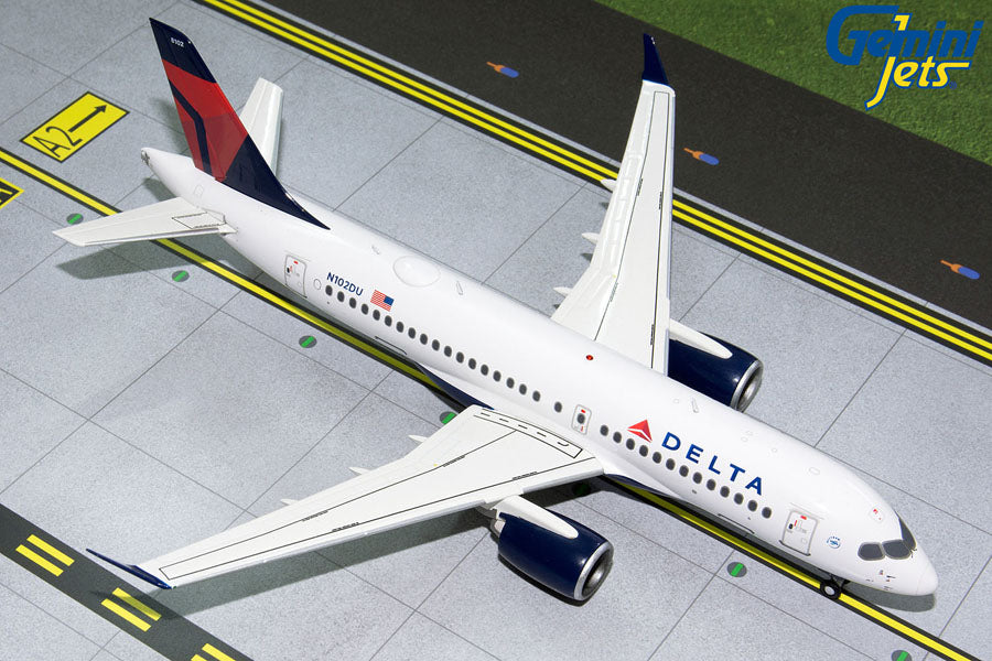 Gemini Jets 1/200 G2DAL808 Gemini200 Delta A220-100 1/200 Reg#N102Du