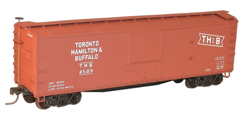 Accurail 4640 Ho 40' Dbl Sheath Box Th&B