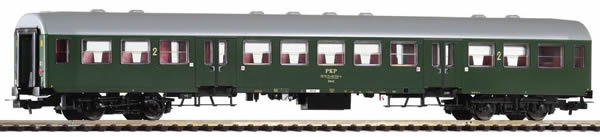 Piko 96648 HO Scale 1/87 Passenger Car 120A 534-4 Bwixd PKP IV Brown/Green