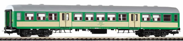 Piko 96651 HO Scale 1/87 Passenger Car 120A 0001-0 Bh PKP V Green