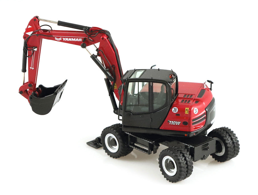 NZG 9741 1/50 Scale Yanmar B110W Mobile Excavator