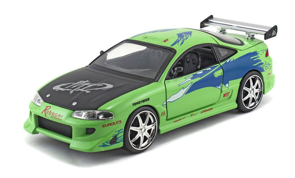 Jada Toys 97603 1/24 Scale Brian's 1995 Mitsubishi Eclipse