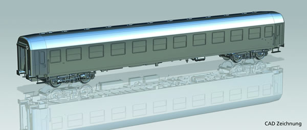 Piko 97614 HO Scale 1/87 Passenger Car 111A 2nd Cl. MAV IV