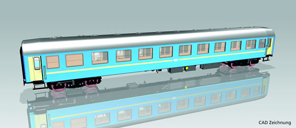 Piko 97616 HO Scale 1/87 Passenger Car 110A PKP V