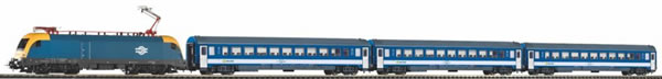 Piko 97926 HO Scale 1/87 MAV Taurus IC Pass Starter Set V (Non-Roadbed!)