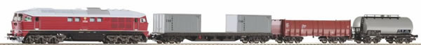 Piko 97935 HO Scale 1/87 Roadbed CSD BR130 Diesel Freight Starter Set