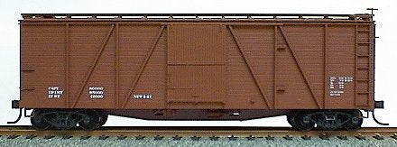 Accurail 7098 Ho 40' Wood Ob Boxcar Data O