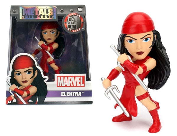Jada Toys 98093 Scale Elektra 4-Inch Diecast Metal Figure