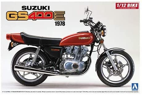 Aoshima 53119 1/12 1978 Suzuki GS400E Motorcycle