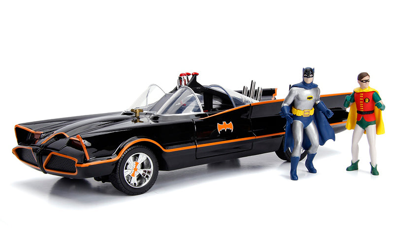 Jada Toys 98625 1/18 Scale 1966 Classic TV Series Batmobile