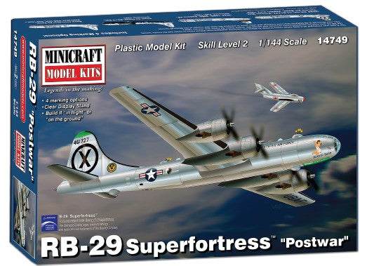 Minicraft 14749 1/144 RB29 Superfortress Postwar Aircraft