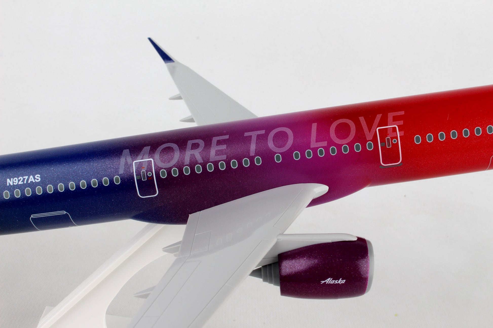 Skymarks SKR977 Skymarks Alaska A321Neo 1/150 More To Love