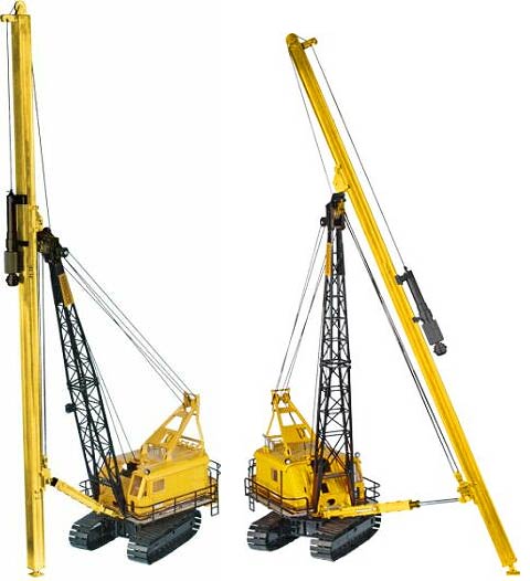 NZG 596 1/50 Scale Weserhutte W180 Pile Driver
