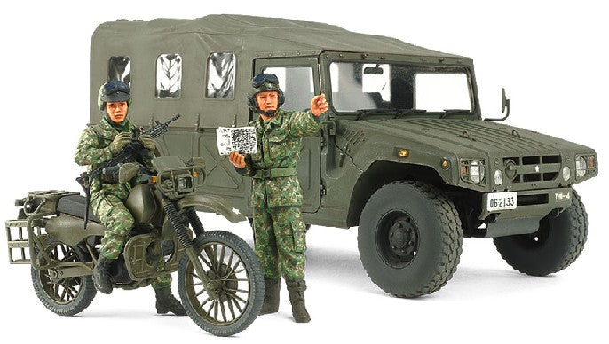 Tamiya 25188 1/35 JGSDF Recon Motorcycle & High Mobility Vehicle
