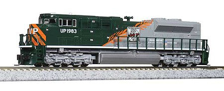 Kato 1768410dcc N Scale EMD SD70ACe - DCC -- Union Pacific 1983 (Western Pacific Heritage Scheme, silver, green)