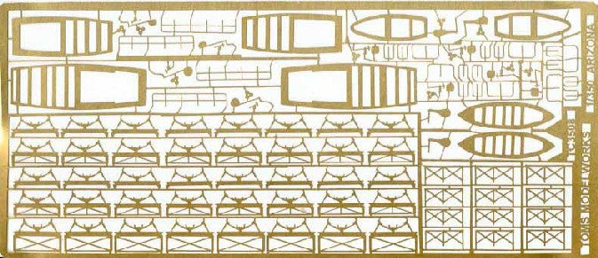 Toms Model Works 3529 1/350 USS Arizona Battleship Detail Set (D)