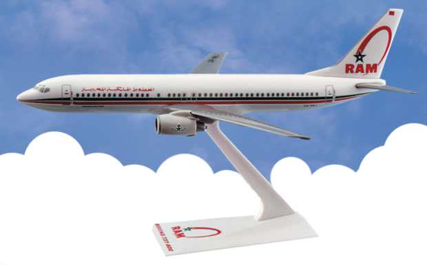Flight Miniatures LP41118 B737-800 Royal Air Maroc 1/200