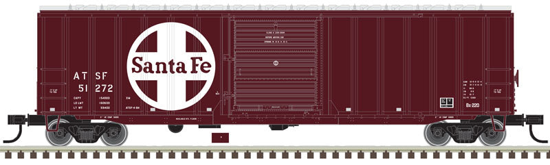 Atlas Trainman 20005139 Ho 50'6'Boxcar Atsf 51282