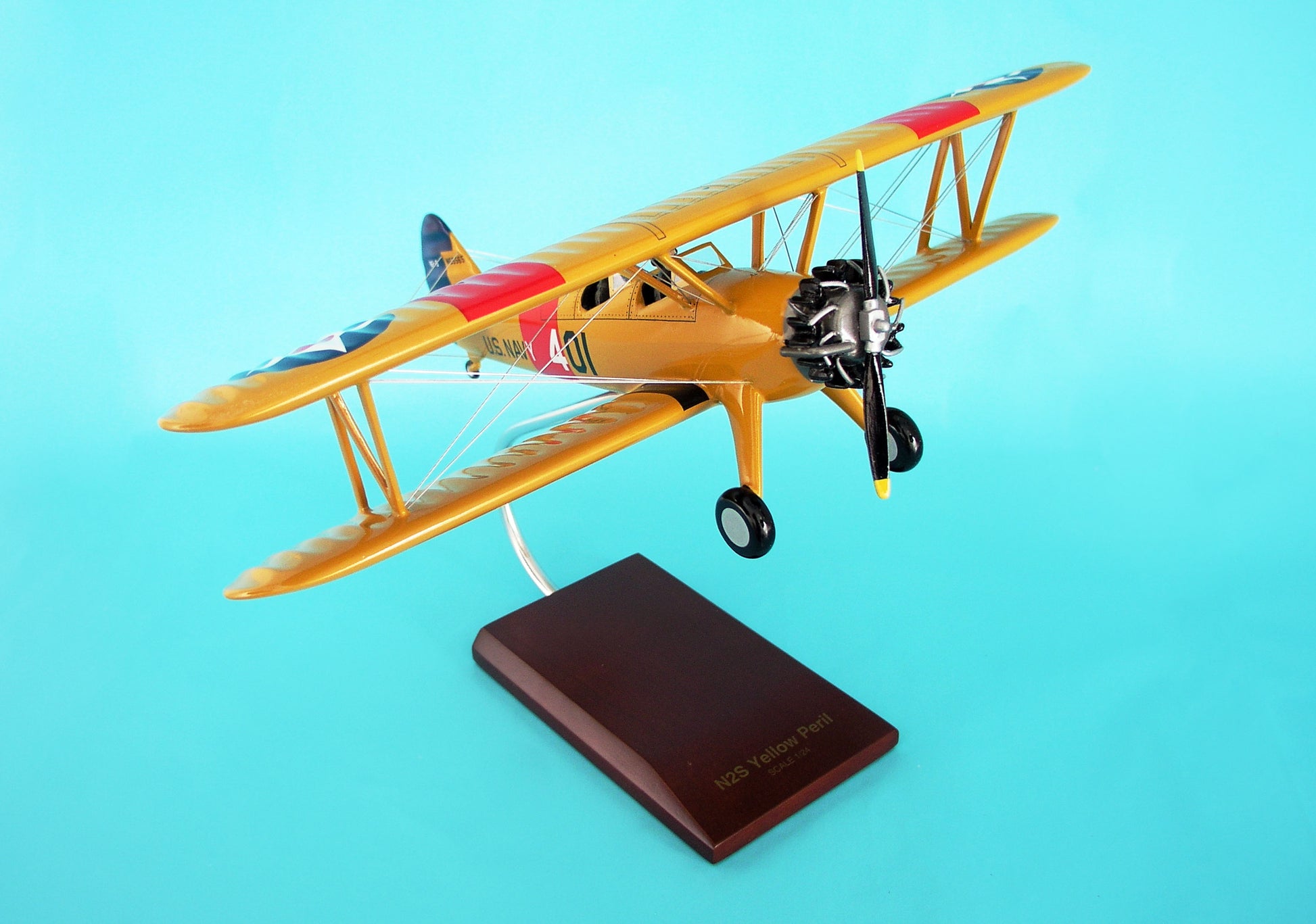 Executive Series C4524 Exec Ser Pt-17 N2S Yellow Peril Stearman 1/24 (Apt17Nt)