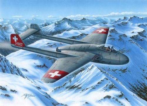 Special Hobby 72339 1/72 DH100 Vampire Mk I the 1st Jet Guardians of Neutrality Aircraft