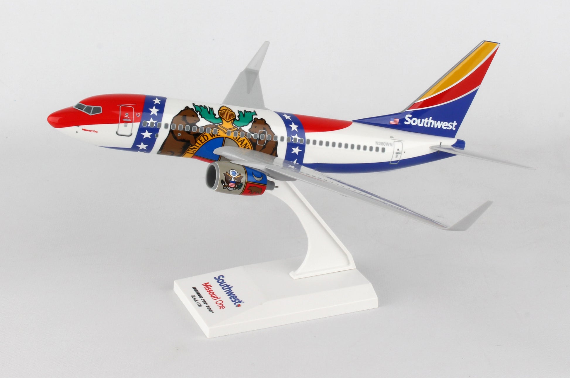 Skymarks SKR870 Skymarks Southwest 737-700 1/130 Missouri One