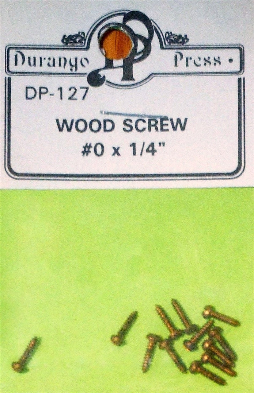 Durango Press 127 Ho Wood Truck Screws