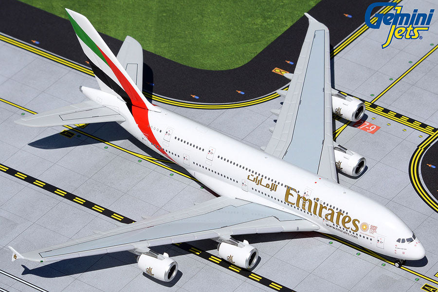 Gemini Jets 1/400 GJ1941 Gemini Emirates A380 1/400 Expo 2020 Reg#A6-Eud