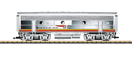 LGB 20582 G Scale EMD F7B - Sound and MZS-DCC -- Santa Fe (Warbonnet, silver, red)