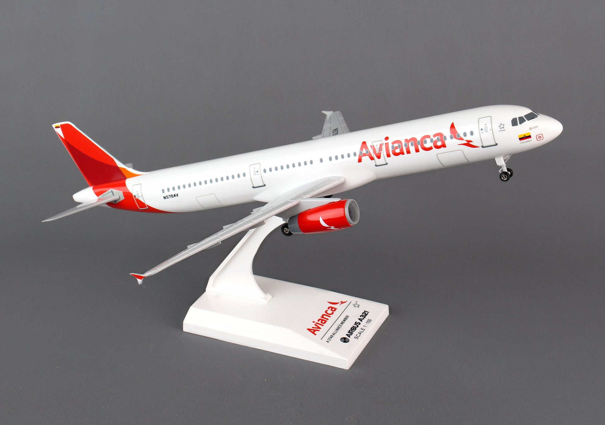 Skymarks SKR801 Skymarks Avianca A321 1/150 W/Gear