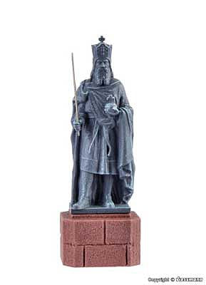 Vollmer 48288 HO Scale Charlemagne Statue -- Assembled - 1/2 x 5/8 x 1-11/16" 1.3 x 1.5 x 4.3cm