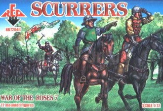 Red Box Figures 72046 1/72 Wars of the Roses: Scurrers (12 Mtd)