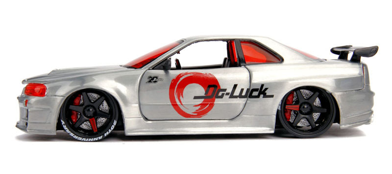 Jada Toys 31085 1/24 Scale Jdm - 2002 Nissan Skyline Gt-Rr34 Jada 20Th