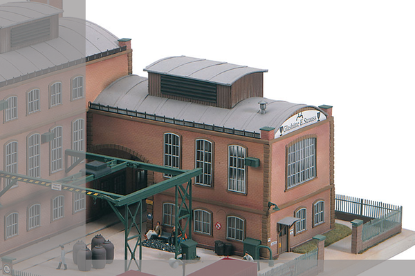 Piko 61117 HO Scale Factory Side Building