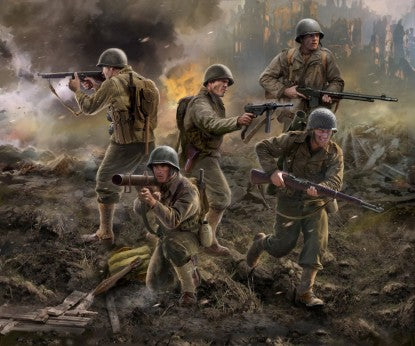 Zvezda 6278 1/72 WWII US Infantry (Snap) (New Tool)